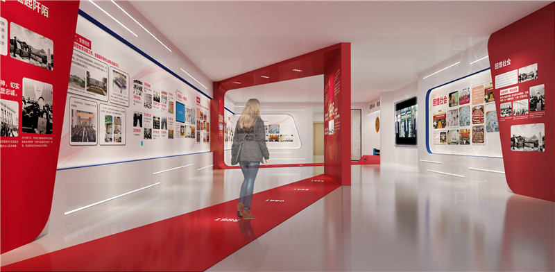 红色文化与党建主题馆设计案例3